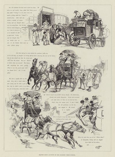 Relato del viaje del Maestro Bob desde la escuela de William Barnes Wollen